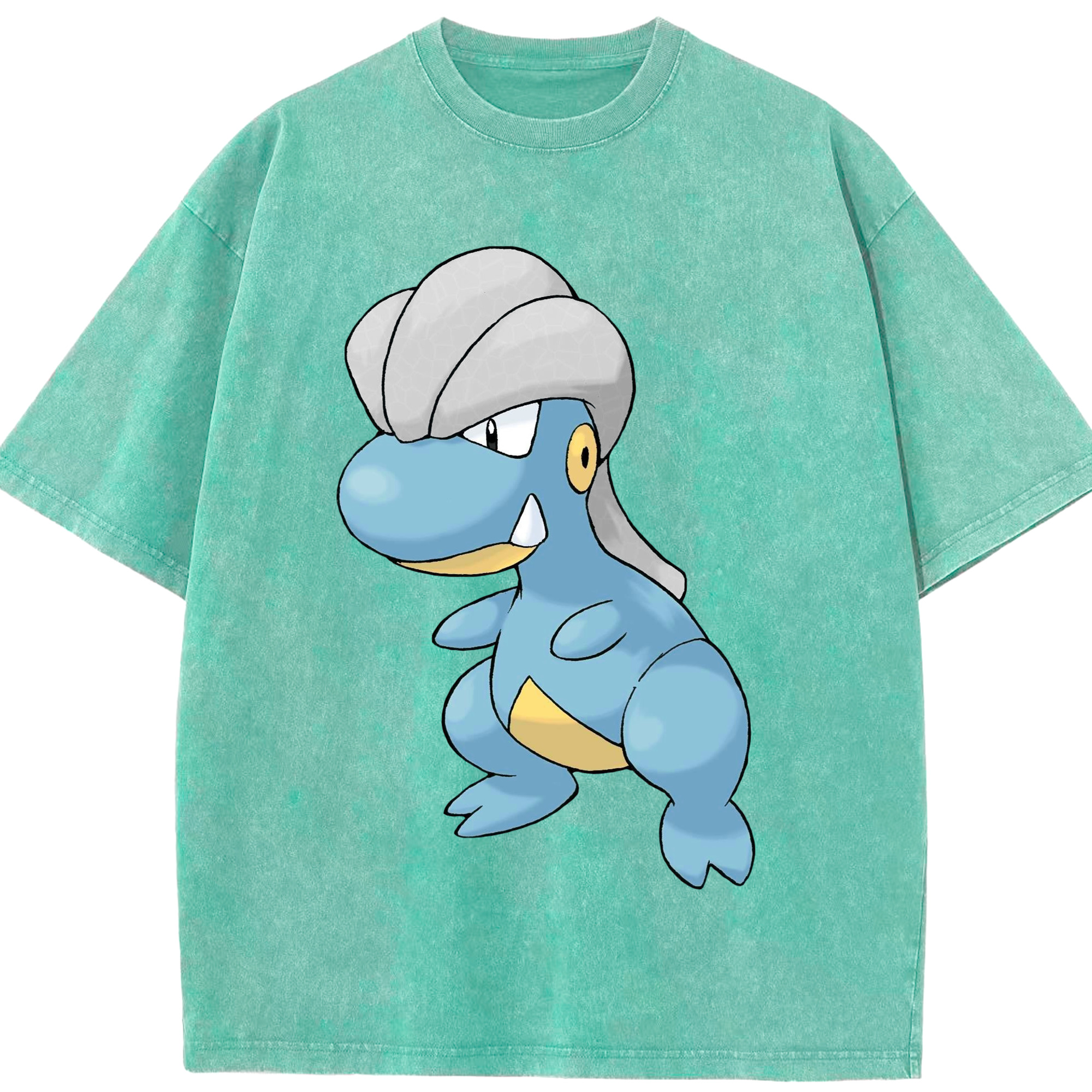（画像用） ポケットモンスター Pokémon 綿100% ヴィンテージ風 半袖Tシャツ（フロントプリント）